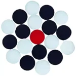 Carrom Guti with Striker Full Set