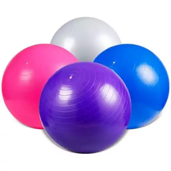 Gym Ball Plane Yoga Ball/Gym Ball for Home Gym-75cm- Plain - Image 1