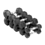 Comfortable No Slip Coating Hex Dumbbell