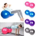 Capsule Shaped Gym Ball for Fitness Exercise and Recovery Purposes, Capsule Gym Ball with Pumpur