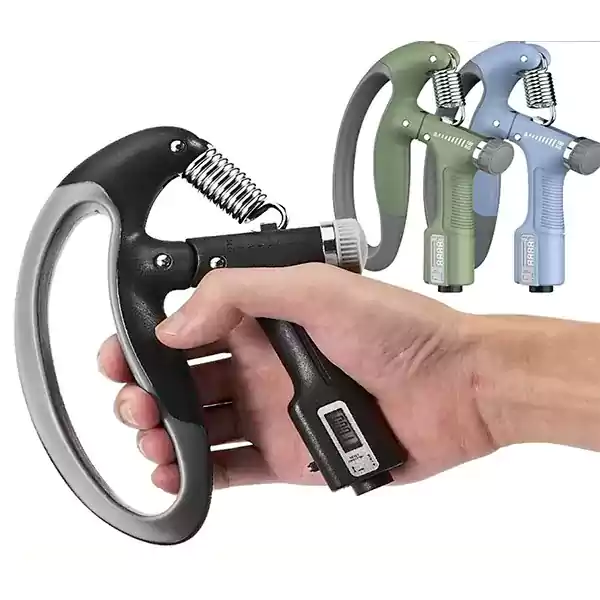hand Grip New Gym Hand Grip Strengthener Spring Grip 10-100KG Adjustable Countable - Image 1