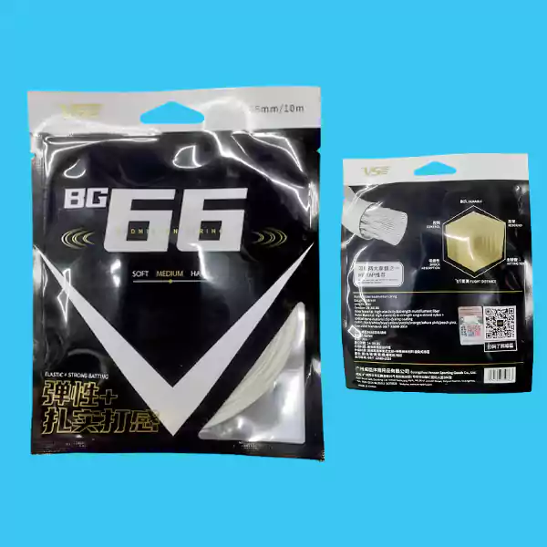 BG66 VSE BG66 Colorfull Badminton String 0.66 mm - Image 1