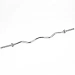 4 Feet EZ Barbell Bar With Lock-China-Nickel