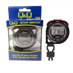 Q&Q Digital Stop Watch HS-48 is an Electronic Stopwatch Suitable for the laboratories Playgrounds of schools, colleges, universities, office & polytechnics to measure a time intervals.