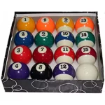 GRS Phenolic Resin Pool Ball Set , Multicolour (Set of 16 Balls)