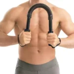 Gym Power Twister Quality Carbon Steel Springs Non-Slip Plastic Handle Exercise and Fitness Power Twister Black