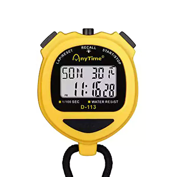 Stop Watch D-113 Any Time D-113 Stopwatch is an Electronic Stopwatch Suitable for the laboratories & Playgrounds of schools, colleges, universities & polytechnics to measure a time intervals - Image 1
