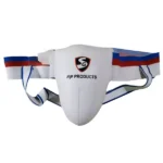 Cricket Abdomen Guard With Belt-White