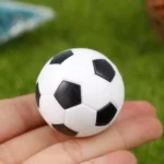 Small Football Style Table Ball Foosball Hard Plastic Table Ball Counterpart Game - 1 pc