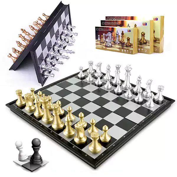 chess board... Chess Board - Magnetic & Folding-3810-A - Image 1