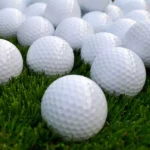 White Golf Balls Round Golf Balls Portable Driving Range Outdoor Sport Tennis - 1 pcs